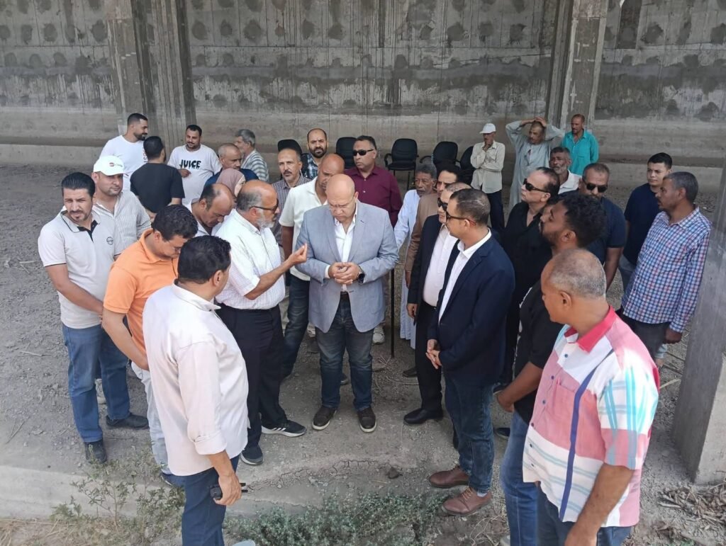 img-20260924-wa00807496488509936621605-1024x771 نائب محافظ الجيزة يتفقد مشروع محطة معالجة الصرف الصحي بوردان بمركز منشأة القناطر لمتابعة نسب تنفيذ الأعمال