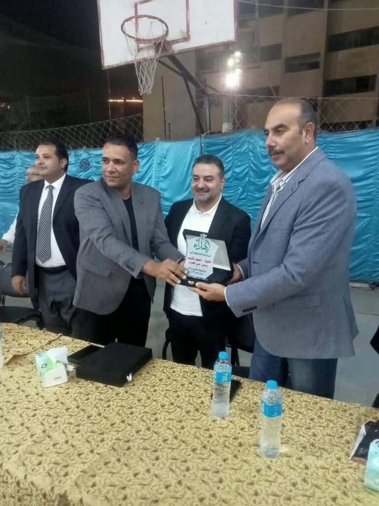 img-20260925-wa00646753461311598404333-768x1024 تشرفت بالامس بتلبية الدعوة الكريمة من الكابتن هاني وجدي، رئيس مجلس إدارة مركز شباب كفرة نصار