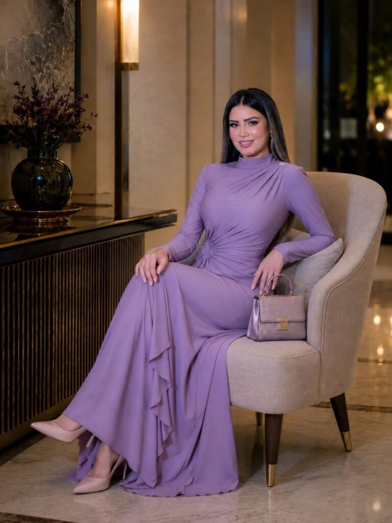 img-20260925-wa01109014448465087820136-768x1024 إيناس عز الدين تخطف الأنظار بإطلالة موف أنيقة في بيت الأزياء السعودي بجدة