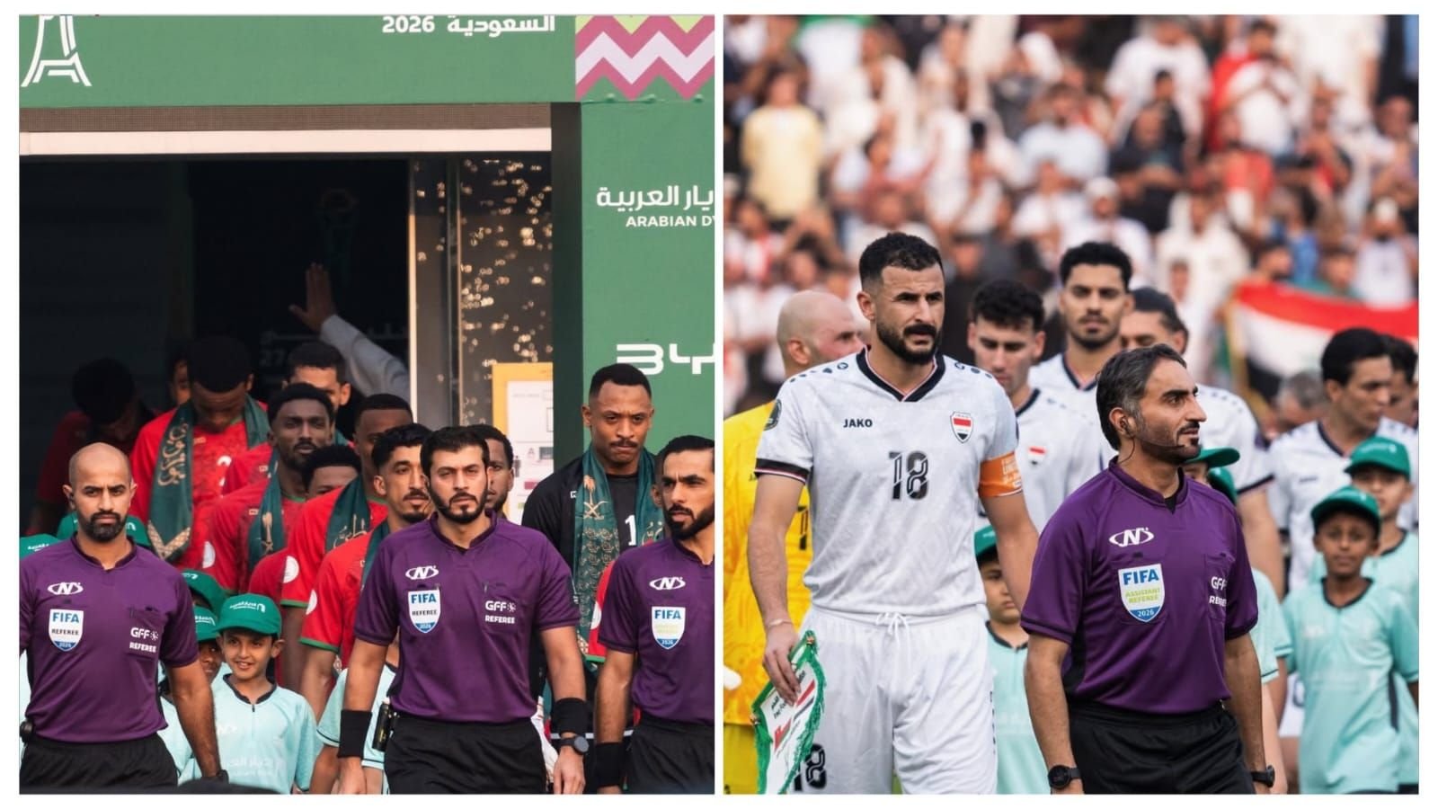 النصر الرياضي.. علامة عربية تزيّن أطقم المشاركين في خليجي الديار العربية 27
