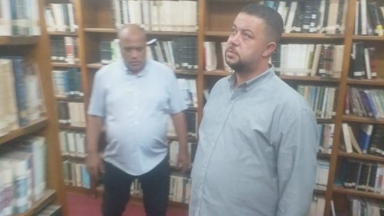 قطاع المسرح يتابع أعمال النظافة&nbsp; والتطهير&nbsp; بكافة قاعات مكتبة القاهرة الكبرى