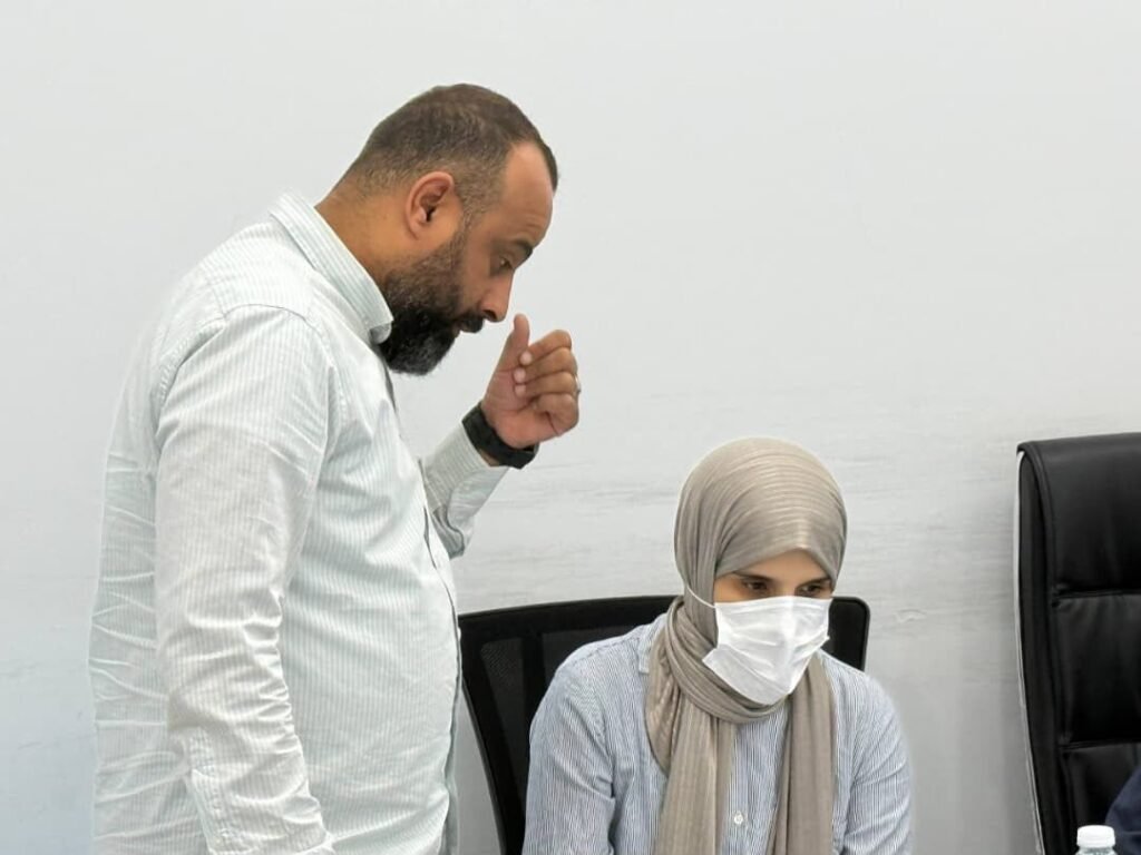 img-20260927-wa01085613627028519491610-1024x768 العيادة المجمعة خالد بن الوليد تستقبل الطبيب الليبي الزائر الدكتور حاتم مصطفى بن ساسي