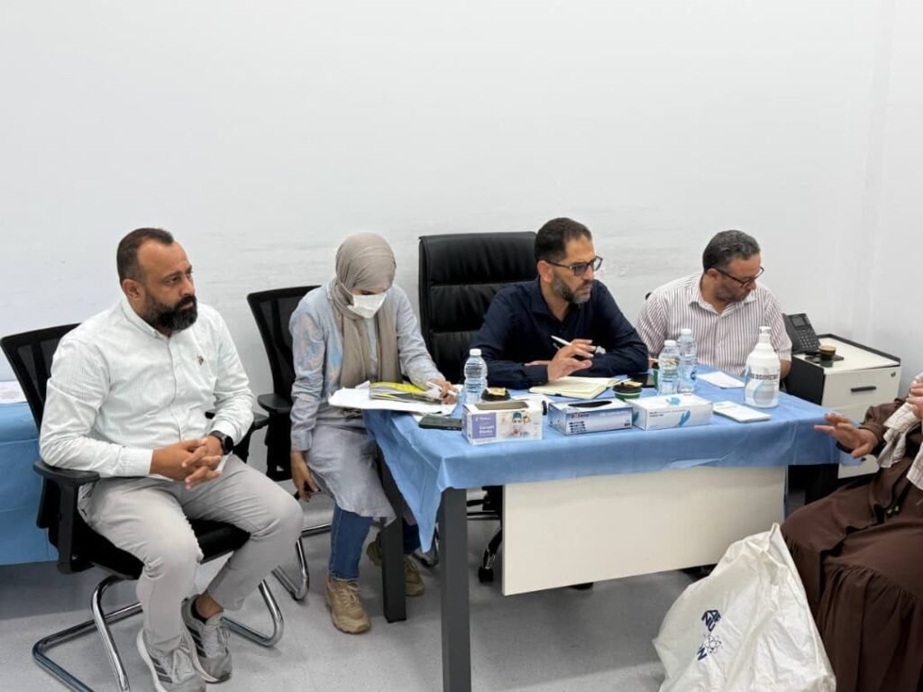 img-20260927-wa01108398916589651251828-1024x768 العيادة المجمعة خالد بن الوليد تستقبل الطبيب الليبي الزائر الدكتور حاتم مصطفى بن ساسي