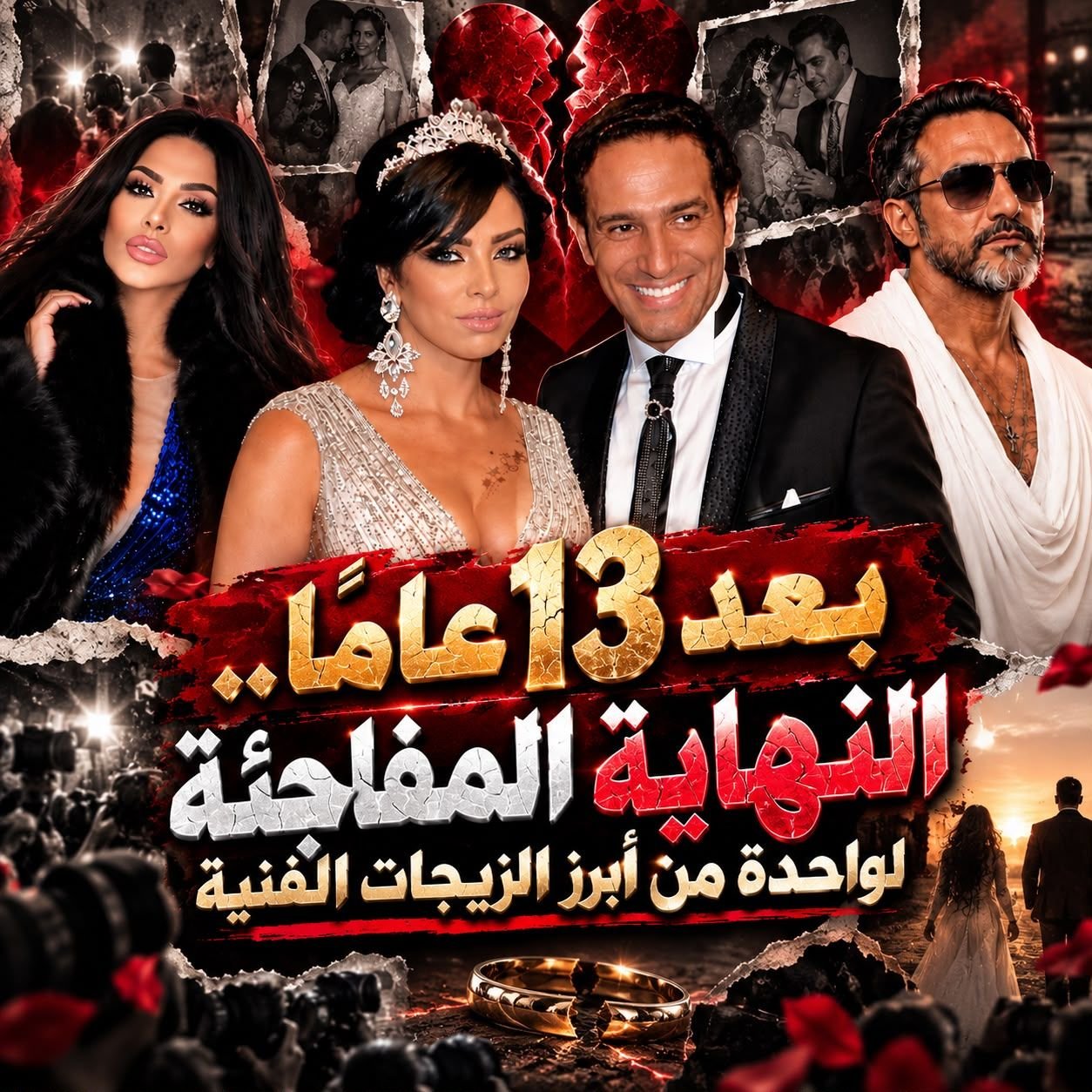 انفصال الموسيقار إسلام صبري والفنانة هايدي سليم بعد زواج دام 13 عامًا