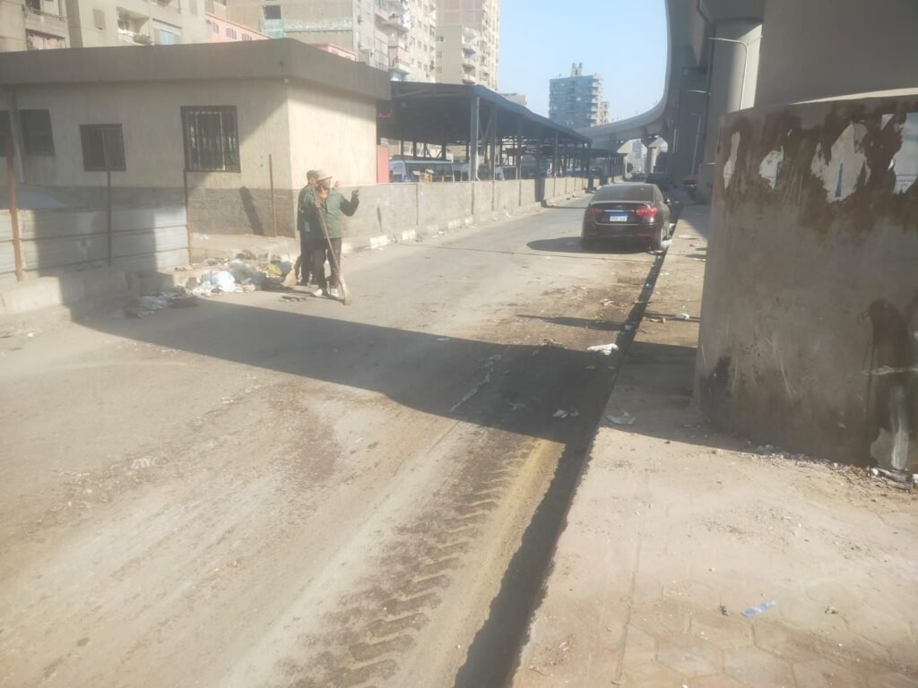 IMG-20261003-WA0017-1024x768 رفع ١١٠٠طن مخلفات الرتش بشارع التأمينات وخلف موقف البوهي والسكه الحديد حي امبابه