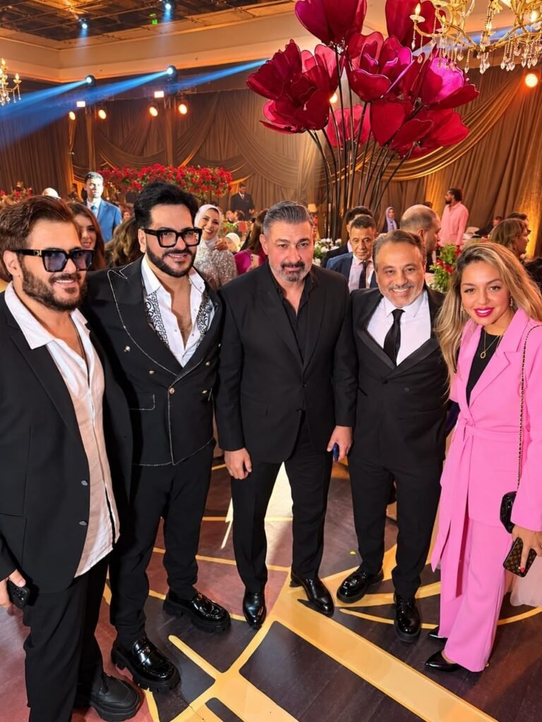 IMG-20261003-WA00291-768x1024 هيثم مازن يعود للظهور بعد أزمته الصحية في حفل زفاف نجل صابرين.. ويستعد لميني ألبوم ورواية جديدة