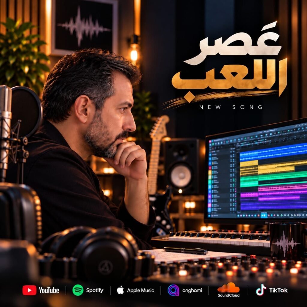 IMG-20261006-WA0089-1024x1024 الفنان الشامل إلياس عجوب يكسر المألوف بـ«عَصر اللعب».. عمل فني مختلف يشعل التفاعل