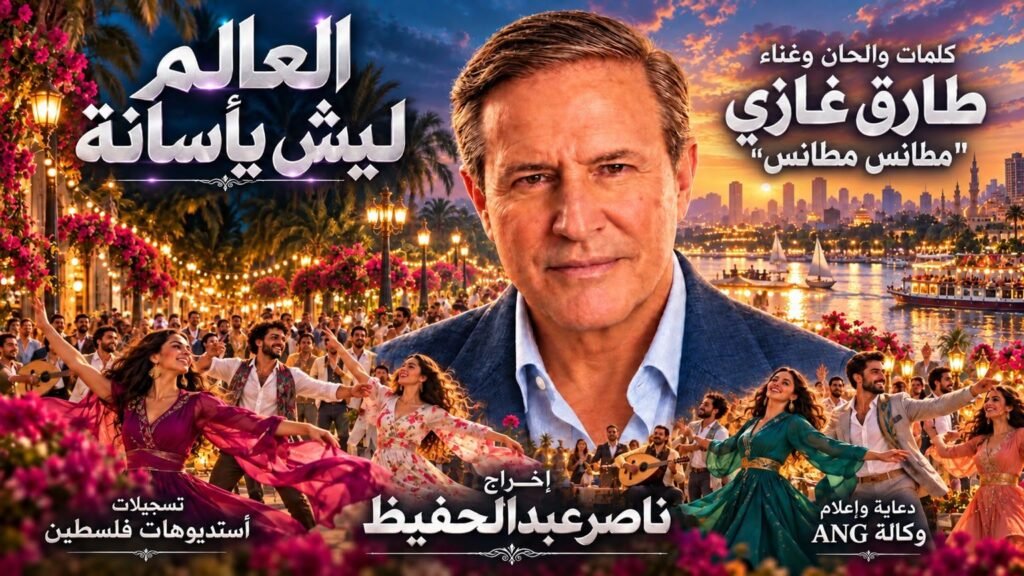 IMG-20261010-WA0056-1024x576 «العالم ليش يأسانة».. كليب غنائي جديد<br><br>حين يصبح الفرح مقاومة.. طارق غازي وناصر عبدالحفيظ في مواجهة اليأس