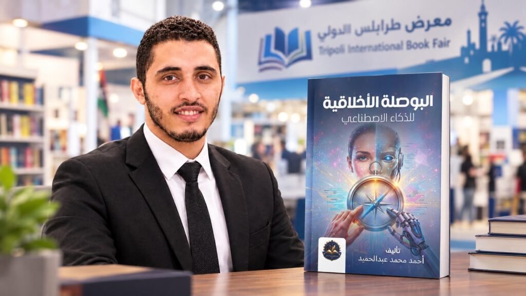 IMG-20261017-WA0028-1024x577 «البوصلة الأخلاقية للذكاء الاصطناعي» يشارك في معرض طرابلس الدولي للكتاب 2026