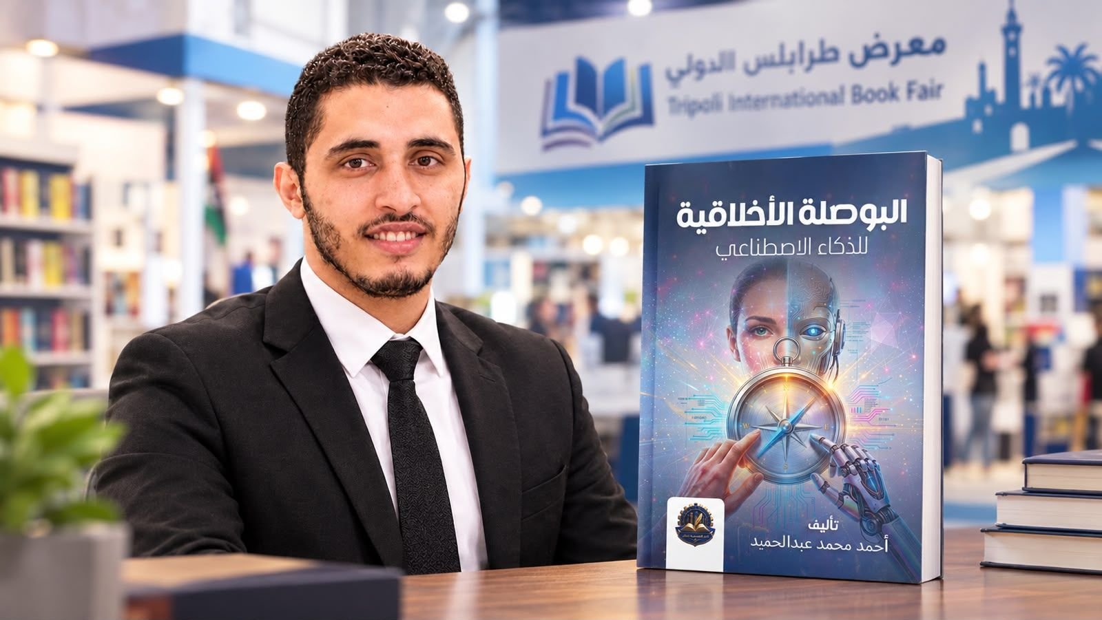 «البوصلة الأخلاقية للذكاء الاصطناعي» يشارك في معرض طرابلس الدولي للكتاب 2026