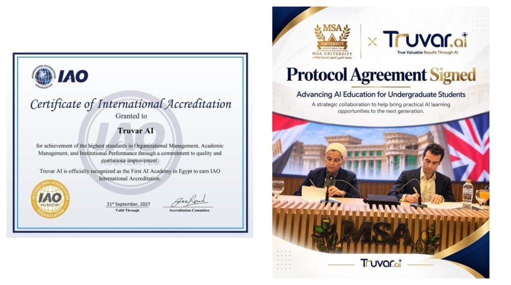 IMG-20261019-WA0074-1024x571 المهندس أحمد الدكروري: Truvar.ai توقّع بروتوكول تعاون مع جامعة MSA لتعزيز تعليم الذكاء الاصطناعي (AI)
