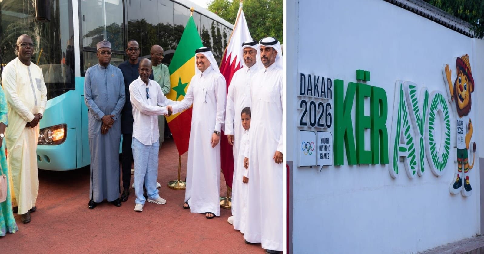 دولة قطر تدعم استعدادات جمهورية السنغال لاستضافة دورة الألعاب الأولمبية للشباب داكار 2026